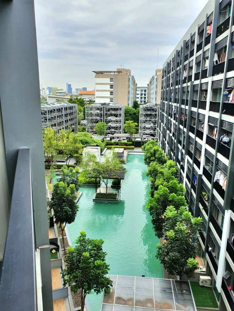ให้เช่า a Space ME Sukhumvit 77 1 ห้องนอน 1 ห้องน้ำ เฟอร์นิเจอร์ครบครัน มองเห็นวิวสระว่ายน้ำ จองเลย