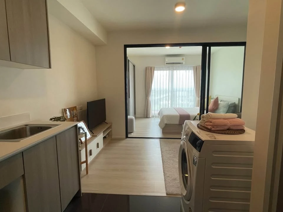 ให้เช่า A Space Mega ห้องพร้อมอยู่ เฟอร์พร้อม รีบจองเลย