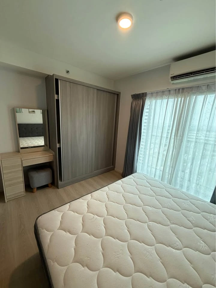 ให้เช่า A Space Mega ห้องอยู่ชั้นสูงมากๆ (ชั้น 31) เฟอร์นิเจอร์และเครื่องใช้ไฟฟ้าครบครัน (หิ้วกระเป๋าเข้าอยู่ได้เลย)