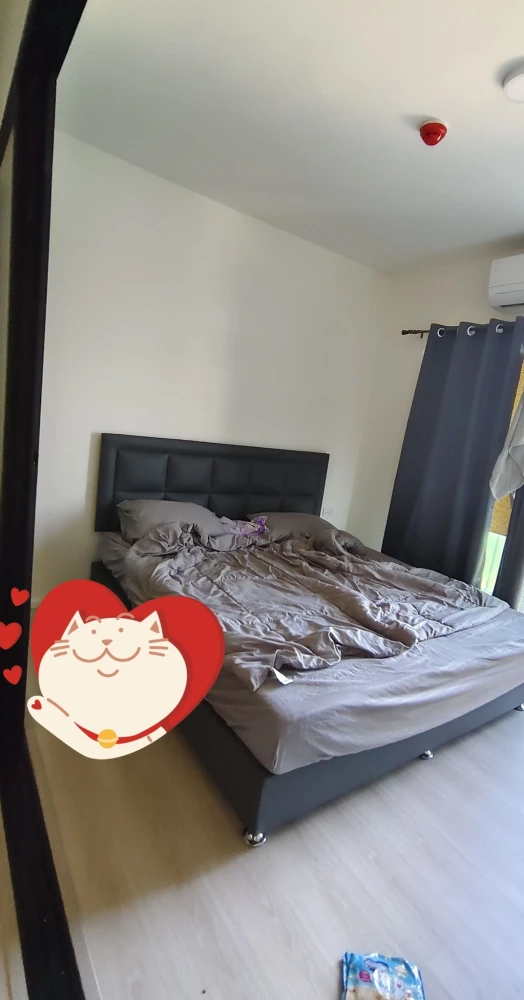 ให้เช่า A Space Mega 2 ห้องชั้น 6 เฟอร์นิเจอร์และเครื่องใช้ไฟฟ้าครบครัน หิ้วกระเป๋าเข้าอยู่ได้เลยจ้า