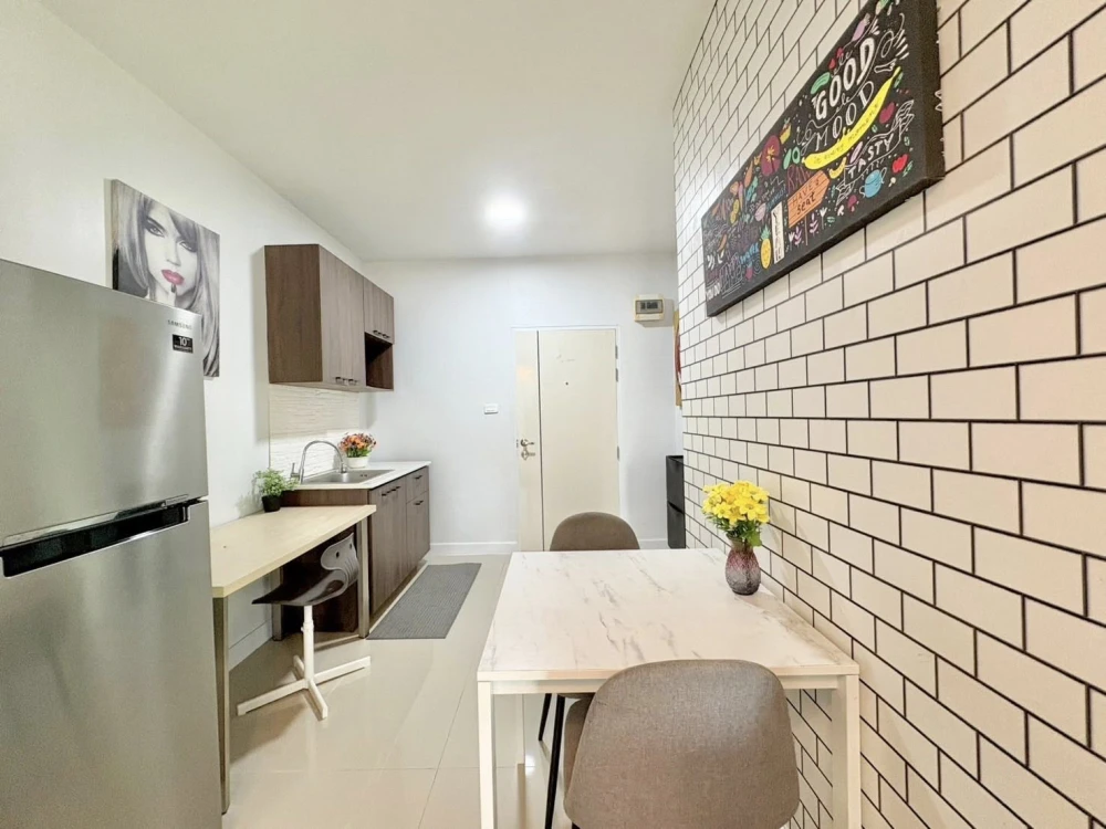 ให้เช่า A Space Sukhumvit 77 ชั้น 1 ห้องแต่งครบ น่าอยู่ สนใจจองเลย ก่อนหลุดมือ