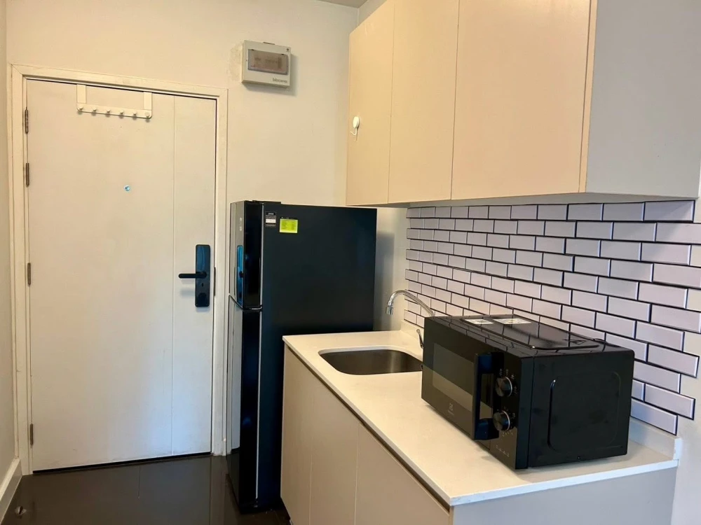 ให้เช่า A Space Sukhumvit 77 ห้องน่าอยู่ เฟอร์และสิ่งอำนวยความสะดวกครบครัน ดีแบบนี้รีบจองเลย
