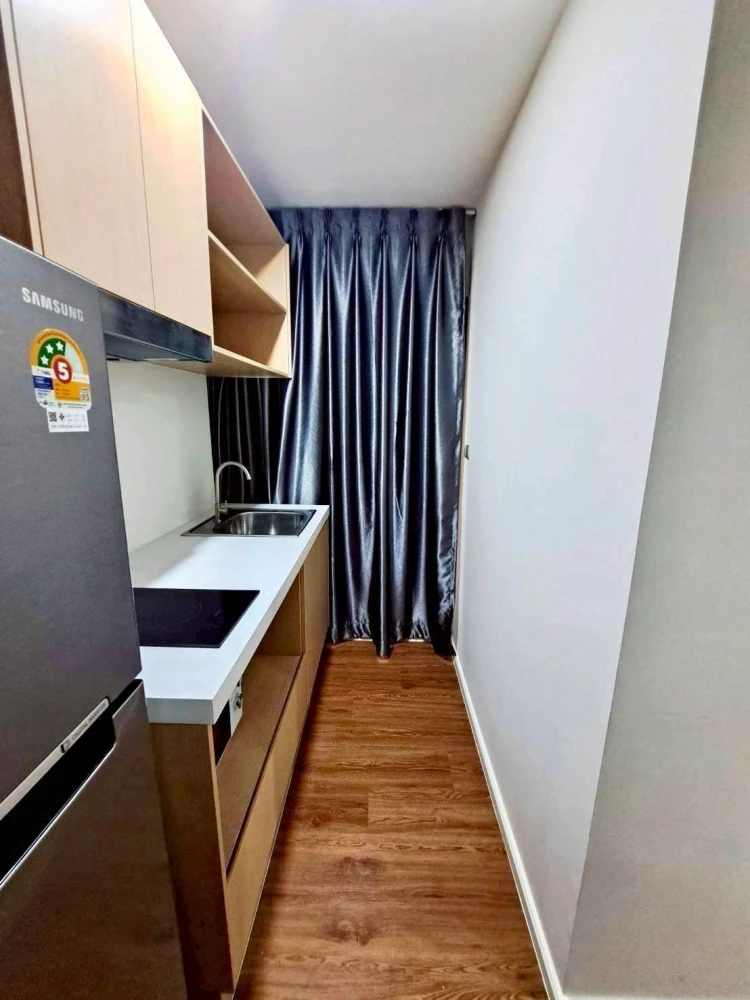 ให้เช่า Alive Sukhumvit 76 ห้องขนาด 27.89 ตร.ม ชั้น 2 ตึก A มีเฟอร์นิเจอร์ภายในห้องครบครัน เข้าอยู่ได้เลย