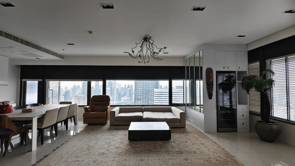 ให้เช่า Amanta Lumpini ชั้น 38 วิวโล่ง โปร่ง ห้องใหญ่ขนาด 138.52 ตรม. เฟอร์นิเจอร์ เครื่องใช้ไฟฟ้าครบ รีบจองเลย