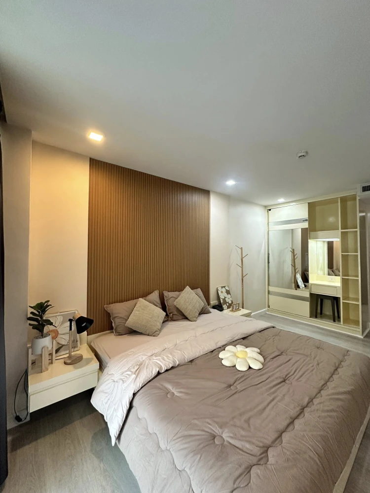 ให้เช่า Apus ห้องชั้น 3 บิ้วอินเฟอร์นิเจอร์อย่างดี มาพร้อมสิ่งอำนวยความสะดวกครบครัน จองเลย