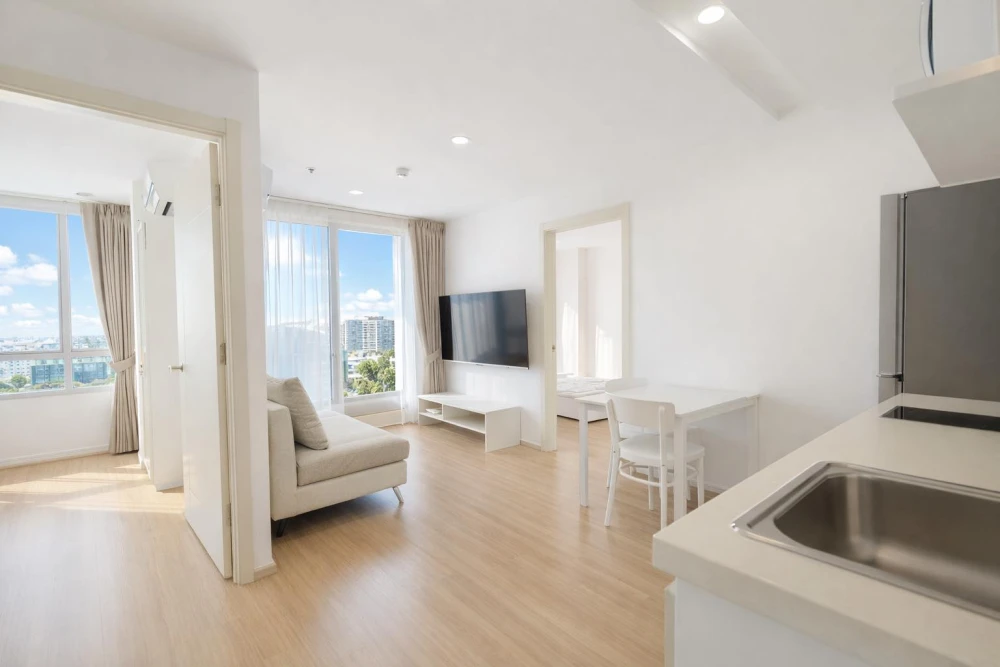 ให้เช่า Artemis Sukhumvit 77 พร้อมเข้าอยู่ ตกแต่งครบครัน  เครื่องใช้ไฟฟ้าคุณภาพดี วิวสวย รีบจองเลย