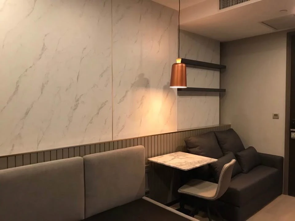 ให้เช่า Ashton chula - silom ห้อง studio ชั้นสูงมากๆ ตกแต่งและมีอุปกรณ์ เครื่องใช้ไฟฟ้าครบ ห้องพร้อมอยู่