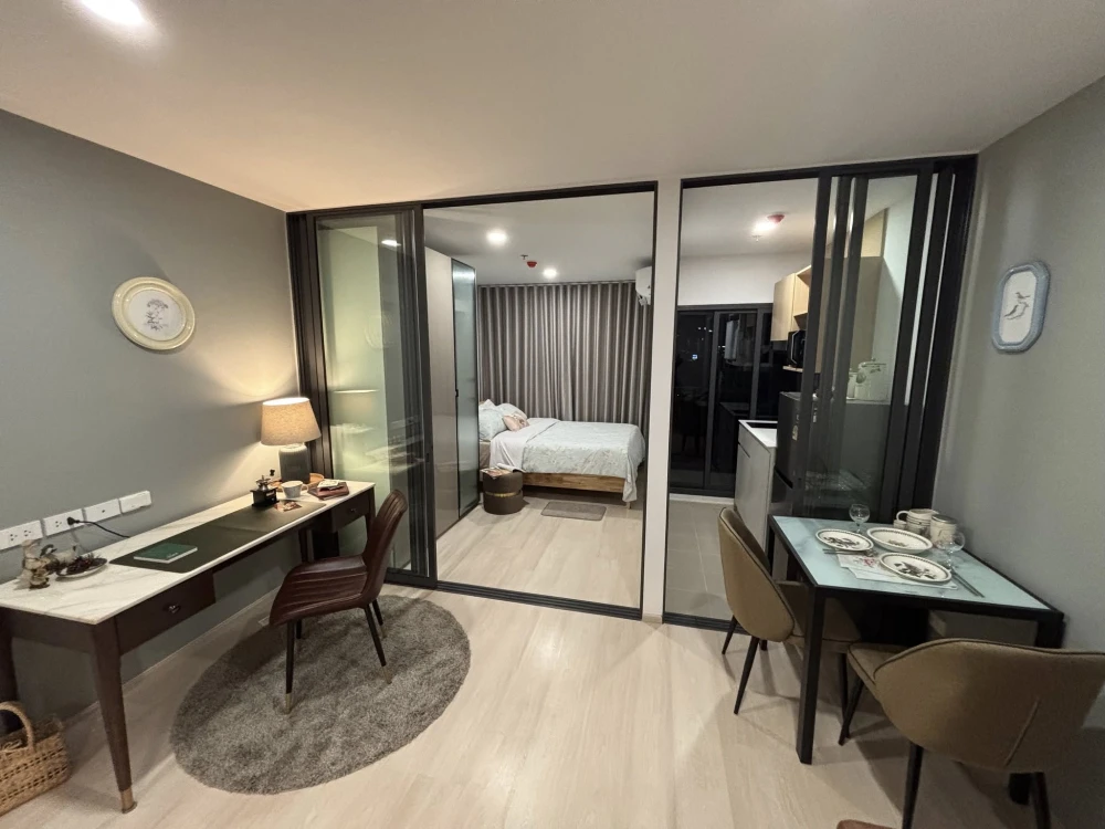 ให้เช่า Aspire วิภา-วิคตอรี่ ทุกองค์ประกอบตั้งใจออกแบบให้ “น่าอยู่ตั้งแต่มุมแรกถึงมุมสุดท้าย” เหมาะสำหรับคนที่ชอบห้องที่มีคาแรกเตอร์ จองเลย