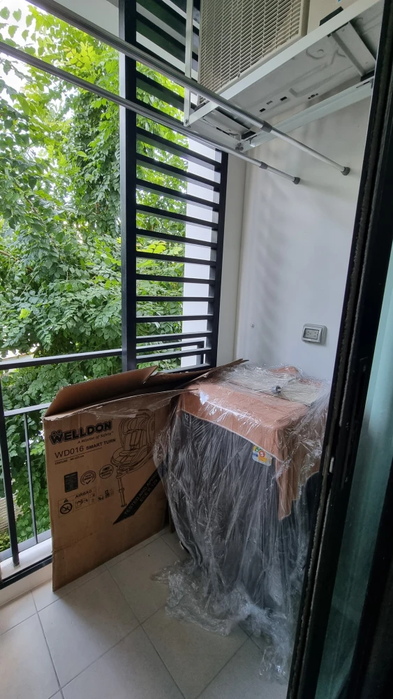 ให้เช่า Aspire Asoke - Ratchada ห้องสตูดิโอ มาพร้อมเฟอร์และเครื่องใช้ไฟฟ้าครบครัน หิ้วกระเป๋าเข้าอยู่ได้เลยจ้า