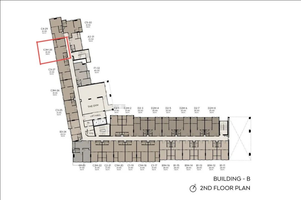 ให้เช่า Aspire Itsaraphap Station ห้องน่าอยู่ กว้างขวางอยู่สบาย ชั้นไม่สูงเข้าออกสะดวกสบาย จองเลย