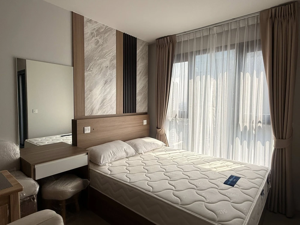 ให้เช่า Aspire Onnut Station ห้องพร้อมอยู่ เฟอร์พร้อม ชั้นสูง จองเลย