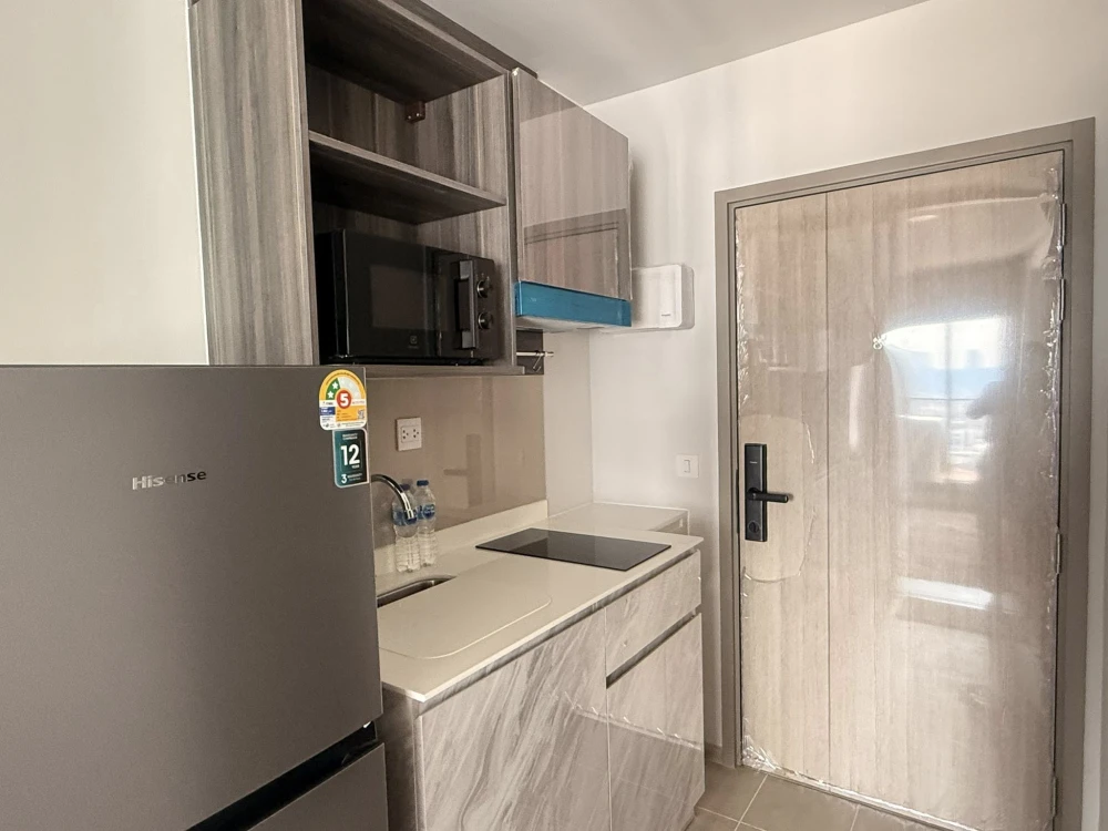 ให้เช่า Aspire Onnut Station ห้องพร้อมอยู่ เฟอร์พร้อม ชั้นสูง จองเลย