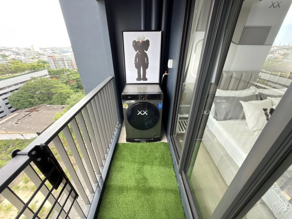 ให้เช่า Aspire Onnut Station ห้องมุมให้ความเป็นส่วนตัว ตกแต่งมีสไตล์ ทำเลดี เดินทางสะดวก ห้ามพลาด