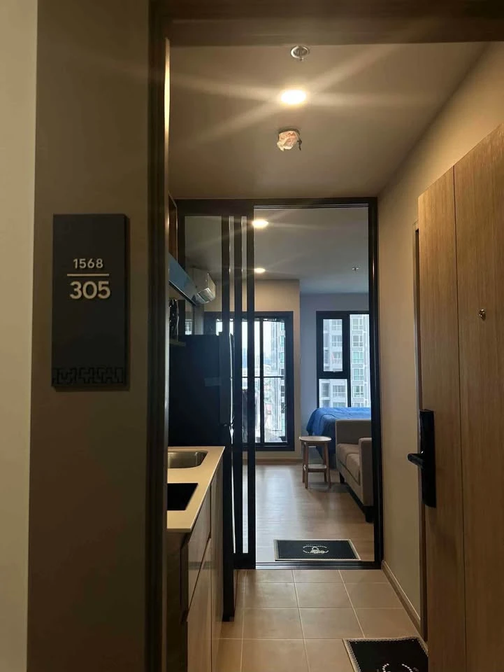 ให้เช่า Aspire Onnut Station ห้องสตูดิโอ ชั้น 18 ตกแต่งครบ พร้อมเครื่องใช้ไฟฟ้าแน่นๆ ห้ามพลาด