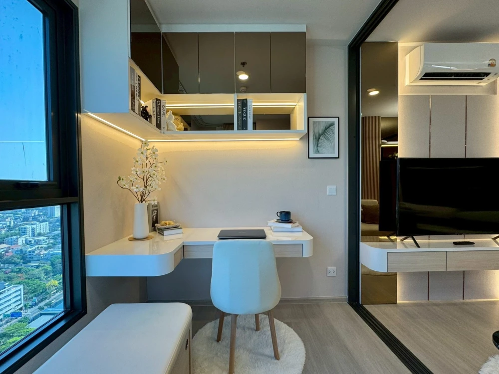 ให้เช่า Aspire Onnut Station ห้องสวย Rare item! คอนโด แต่งถึงอย่างเริ่ด บรรยากาศดีมาก น่าจองสุดๆ