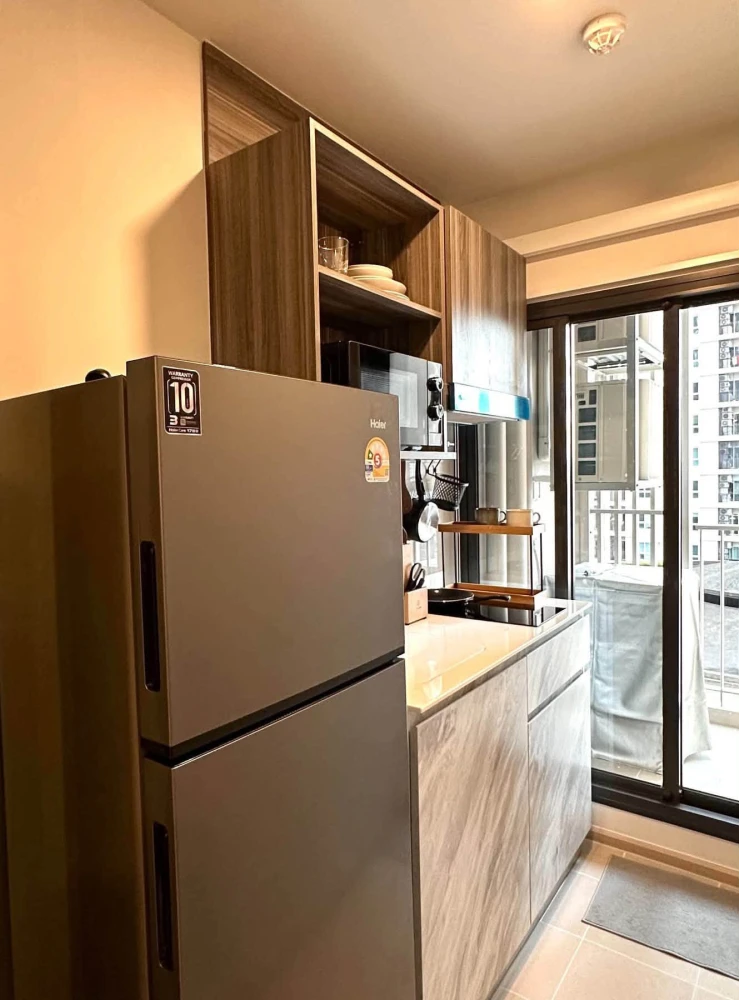 ให้เช่า Aspire Onnut Station ห้องแต่งสไตล์ Cozy Modern เฟอร์ เครื่องใช้ไฟฟ้าครบ  หิ้วกระเป๋าเข้าอยู่ได้ทันที