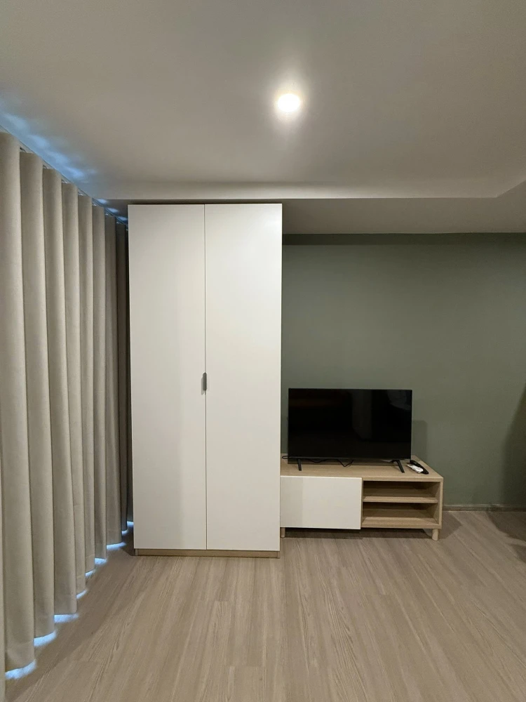 ให้เช่า Aspire Ratchayothin ห้องสตูดิโอ มาพร้อมเฟอร์และเครื่องใช้ไฟฟ้าครบครัน จองด่วน