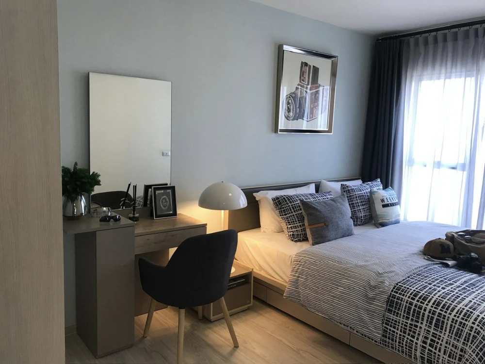 ให้เช่า Aspire Rattanathibet 2 ห้องกว้างพื้นที่ใช้สอยเยอะ แต่งสวยคุมโทน จองเลย