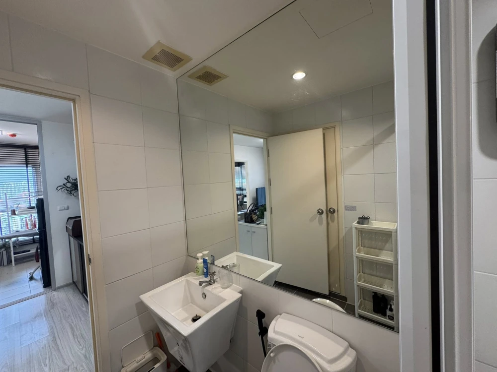 ให้เช่า Aspire Rattanathibet 2 ห้องกว้างพื้นที่ใช้สอยเยอะ แต่งสวยคุมโทน จองเลย