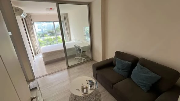 ให้เช่า Aspire Rattanathibet 2 ห้องพร้อมอยู่ เฟอร์พร้อม ห้องกว้างอยู่สบาย จองเลย