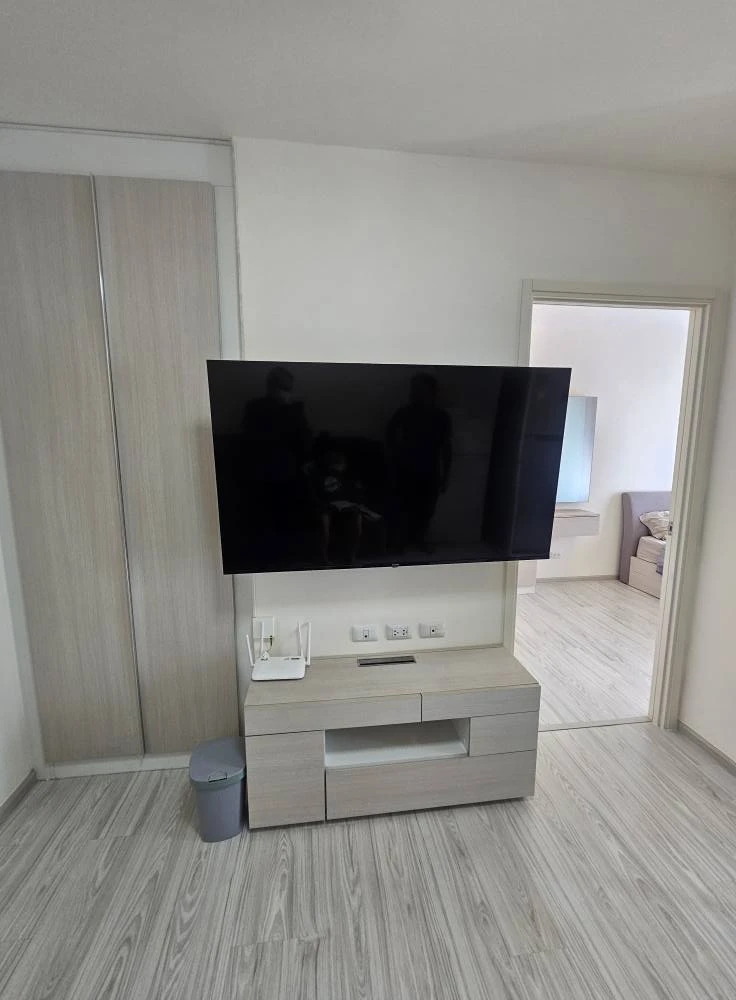 ให้เช่า Aspire Rattanathibet 2 ห้องมุมให้ความเป็นส่วนตัว มาพร้อมเฟอร์นิเจอร์และเครื่องใช้ไฟฟ้าครบครัน จองเลยตอนนี้