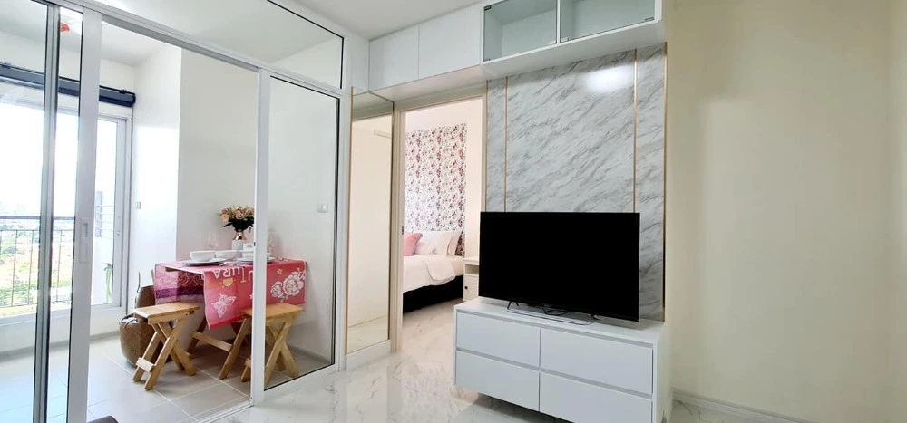 ให้เช่า Aspire Rattanatibet ชั้น 15 ห้องแต่งครบ น่าอยู่ สนใจรีบจองเลย