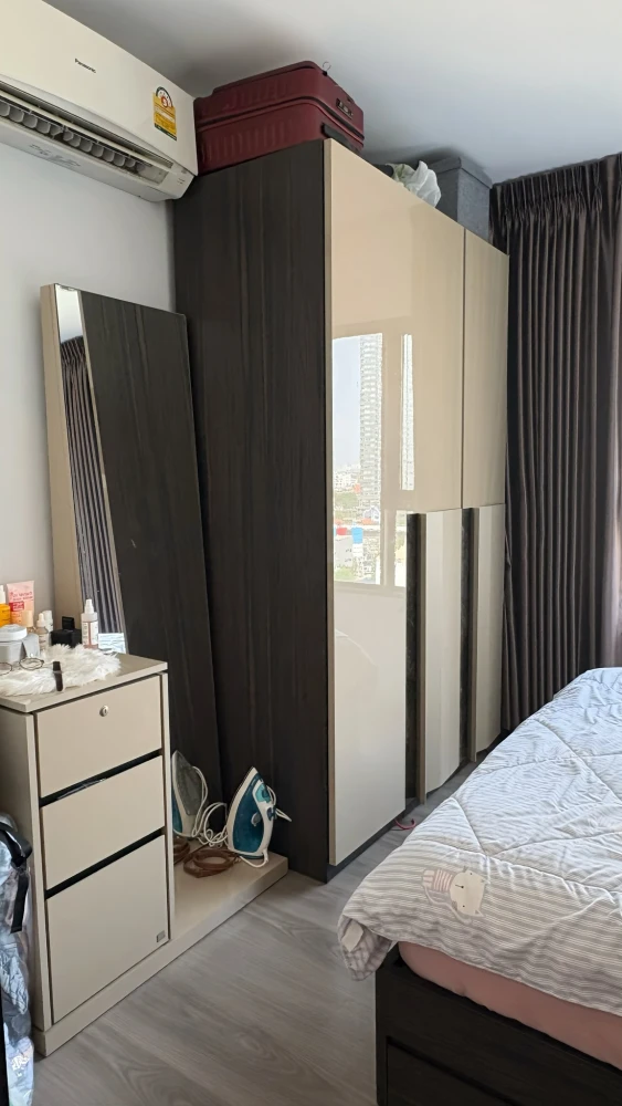 ให้เช่า Aspire Sathorn - Taksin (Copper Zone) ห้องชั้นสูงน่าอยู่ ลมดี เฟอร์ครบ จองเลย