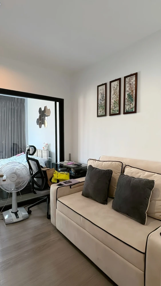 ให้เช่า Aspire Sathorn - Taksin (Copper Zone) ห้องชั้นสูงน่าอยู่ ลมดี เฟอร์ครบ จองเลย