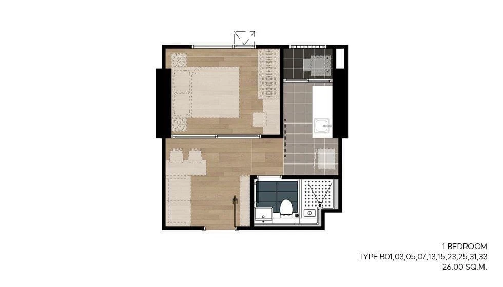 ให้เช่า Aspire Sathorn - Taksin (Copper Zone) ห้องพร้ออมอยู่ เฟอร์พร้อม รีบจองเลย