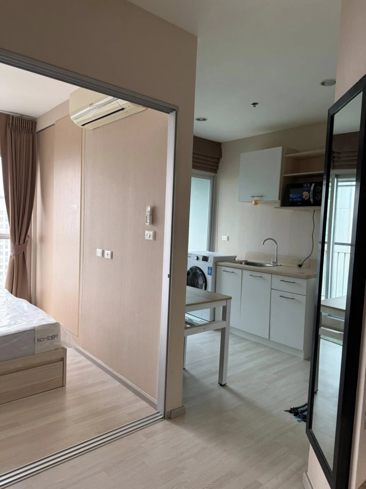 ให้เช่า Aspire Sathorn-Taksin (Timber Zone) 1 ห้องนอน 1 ห้องน้ำ เฟอร์ครบ วิวเมืองสวยไม่บล็อค จองเลย