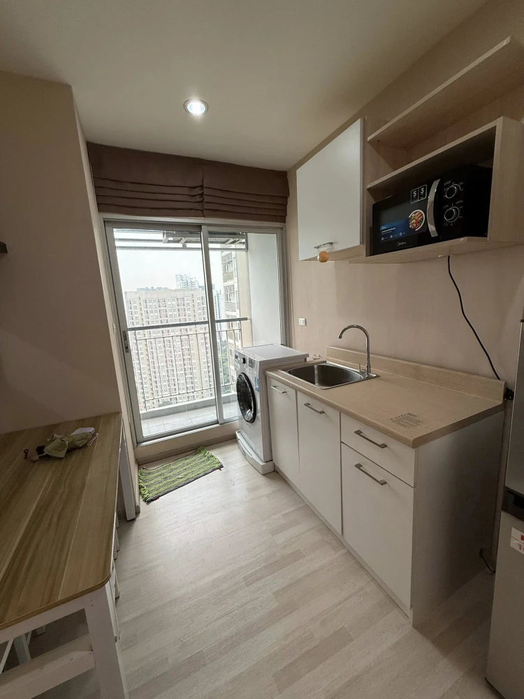 ให้เช่า Aspire Sathorn-Taksin (Timber Zone) 1 ห้องนอน 1 ห้องน้ำ เฟอร์ครบ วิวเมืองสวยไม่บล็อค จองเลย