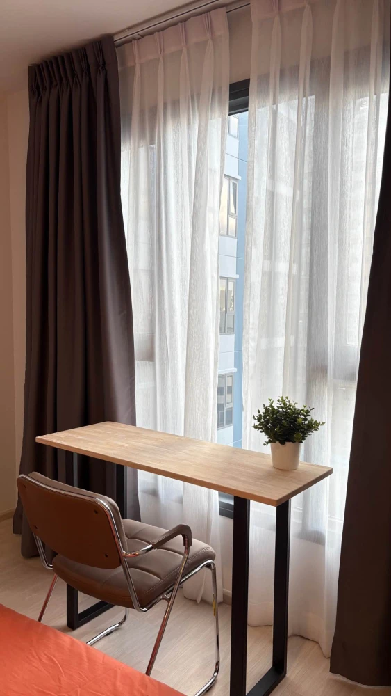 ให้เช่า ASPIRE Vibha - Victory ห้องพร้อมอยู่ เฟอร์พร้อม จองเลย ชั้นสูงน่าอยู่