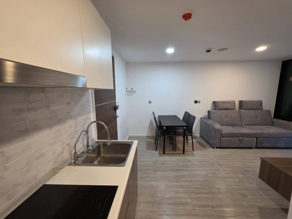 ให้เช่า Atmoz ลาดพร้าว 71 แบบ 2 ห้องนอน (1 ใหญ่ 1 เล็ก) 1 ห้องน้ำ ตกแต่งพร้อมอยู่แล้วจ้า จองแล้วจะไม่ผิดหวัง