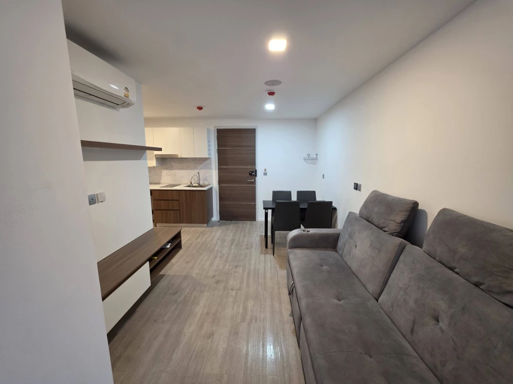 ให้เช่า Atmoz ลาดพร้าว 71 แบบ 2 ห้องนอน (1 ใหญ่ 1 เล็ก) 1 ห้องน้ำ ตกแต่งพร้อมอยู่แล้วจ้า จองแล้วจะไม่ผิดหวัง