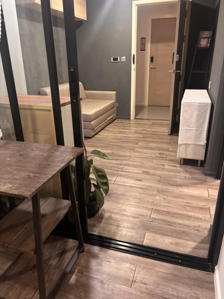 ให้เช่า Atmoz Chaengwattana 1 ห้องนอน 1 ห้องน้ำ เฟอร์นิเจอร์และสิ่งอำนวยความสะดวกครบครัน จองเลย