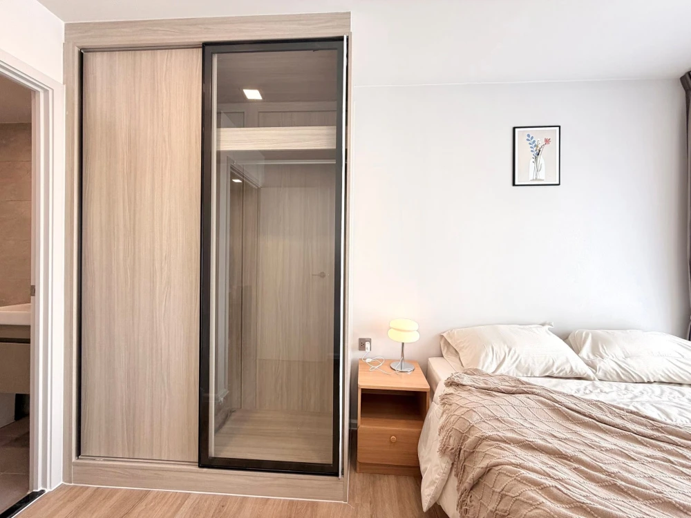 ให้เช่า Atmoz Flow Minburi ตกแต่งครบครันพร้อมเครื่องใช้ไฟฟ้าอย่างดี จองเลยอย่ารอช้า