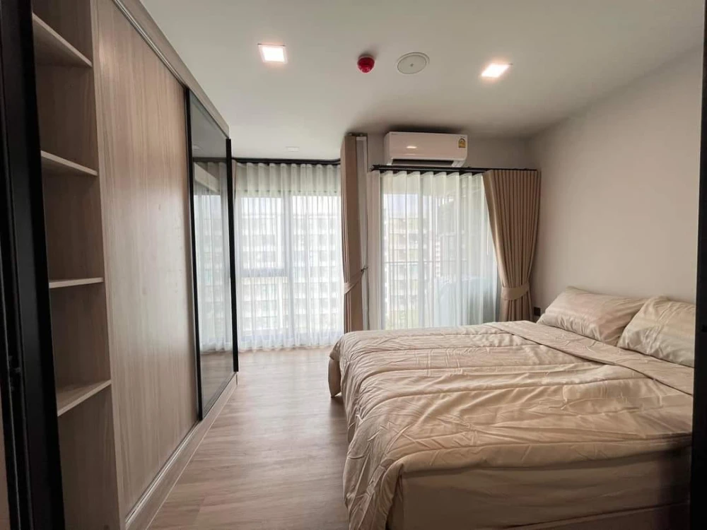 ให้เช่า Atmoz Flow Minburi ตกแต่งครบ ลากกระเป๋าเข้าอยู่ได้เลย อุปกรณ์พร้อม รีบย้าย