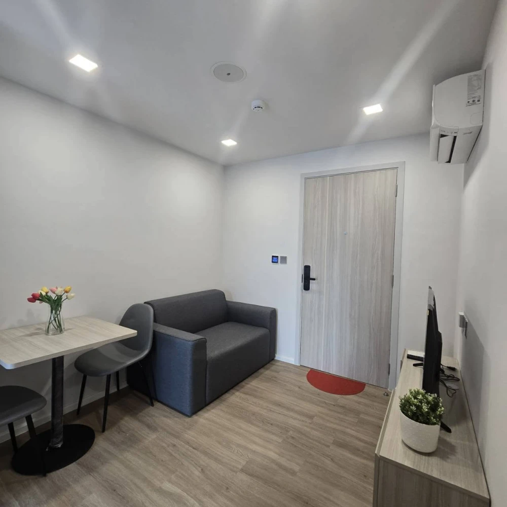 ให้เช่า Atmoz Flow Minburi ห้องพร้อมอยู่ เฟอร์พร้อม หิ้วกระเป๋าเข้าอยู่ได้เลย+++