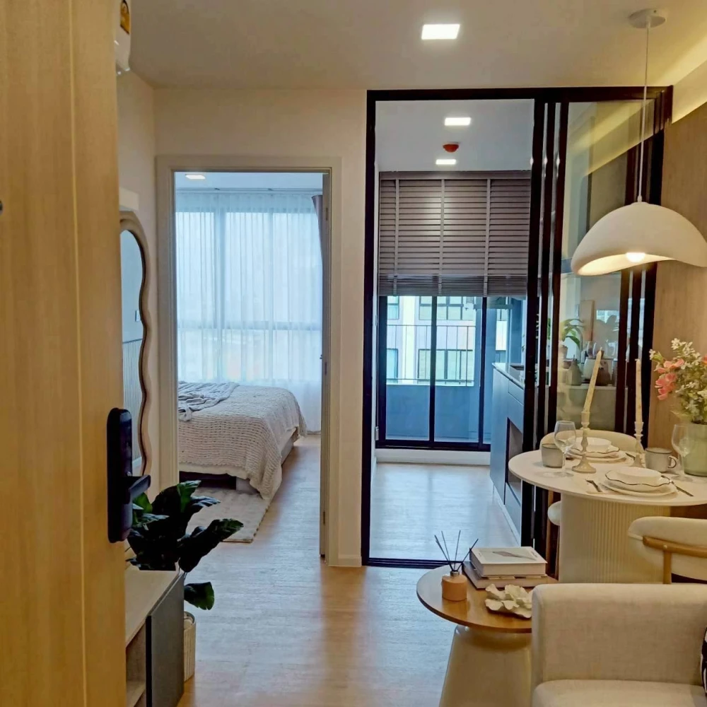 ให้เช่า Atmoz Kanaal Rangsit ชั้น 3 ห้องสวย แต่งครบ น่าอยู่ สนใจจองเลย