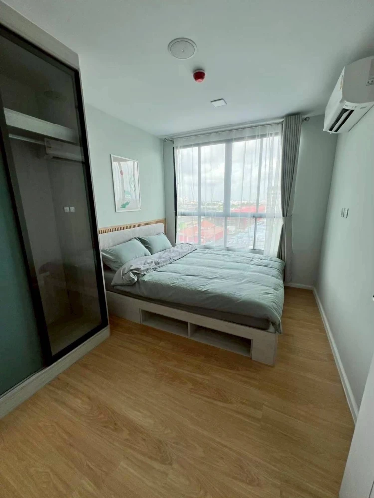 ให้เช่า Atmoz Kanaal Rangsit วิวคลอง (อาคาร C) เฟอร์นิเจอร์ & เครื่องใช้ไฟฟ้าครบ มาแต่ตัวเข้าอยู่ได้เลย