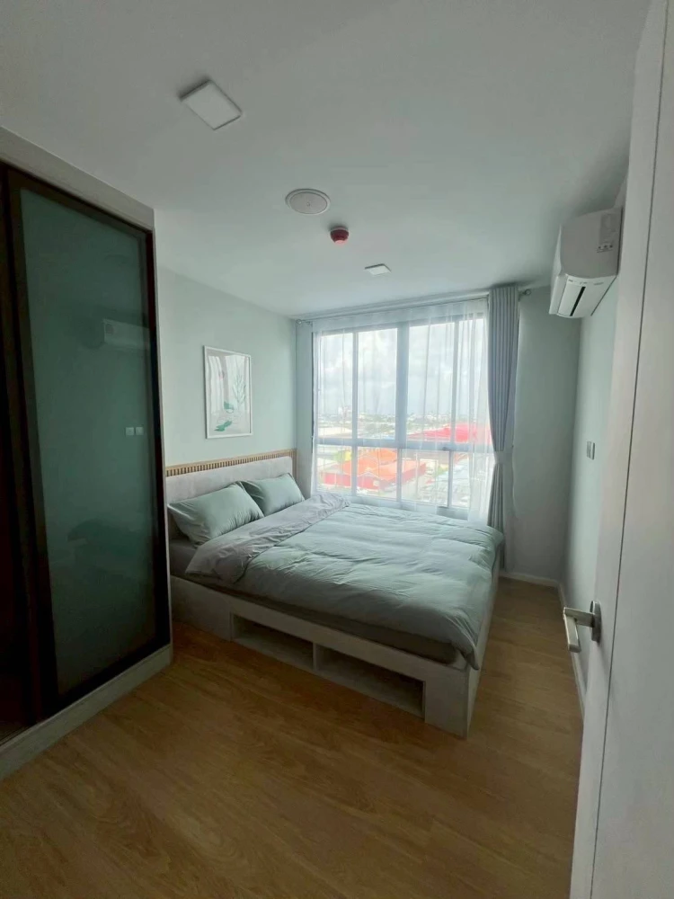 ให้เช่า Atmoz Kanaal Rangsit วิวคลอง (อาคาร C) เฟอร์นิเจอร์ & เครื่องใช้ไฟฟ้าครบ มาแต่ตัวเข้าอยู่ได้เลย