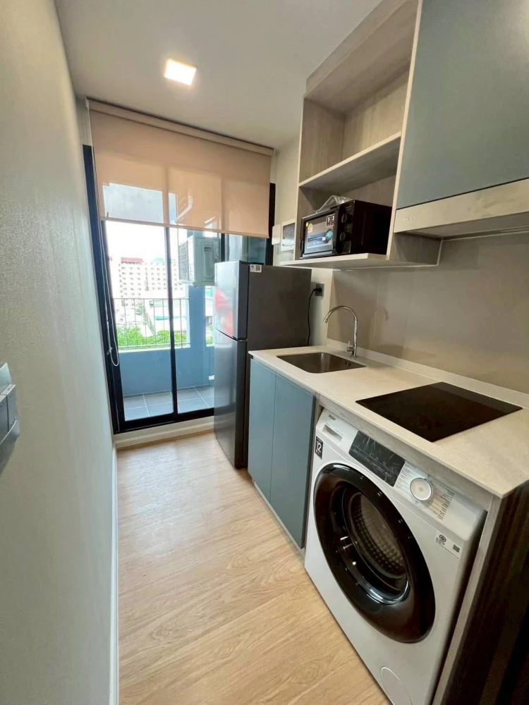 ให้เช่า Atmoz Kanaal Rangsit วิวคลอง (อาคาร C) เฟอร์นิเจอร์ & เครื่องใช้ไฟฟ้าครบ มาแต่ตัวเข้าอยู่ได้เลย