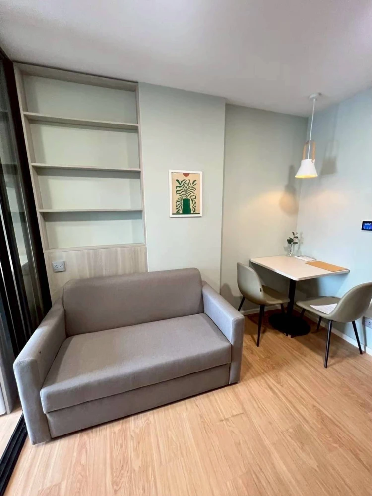 ให้เช่า Atmoz Kanaal Rangsit วิวคลอง (อาคาร C) เฟอร์นิเจอร์ & เครื่องใช้ไฟฟ้าครบ มาแต่ตัวเข้าอยู่ได้เลย