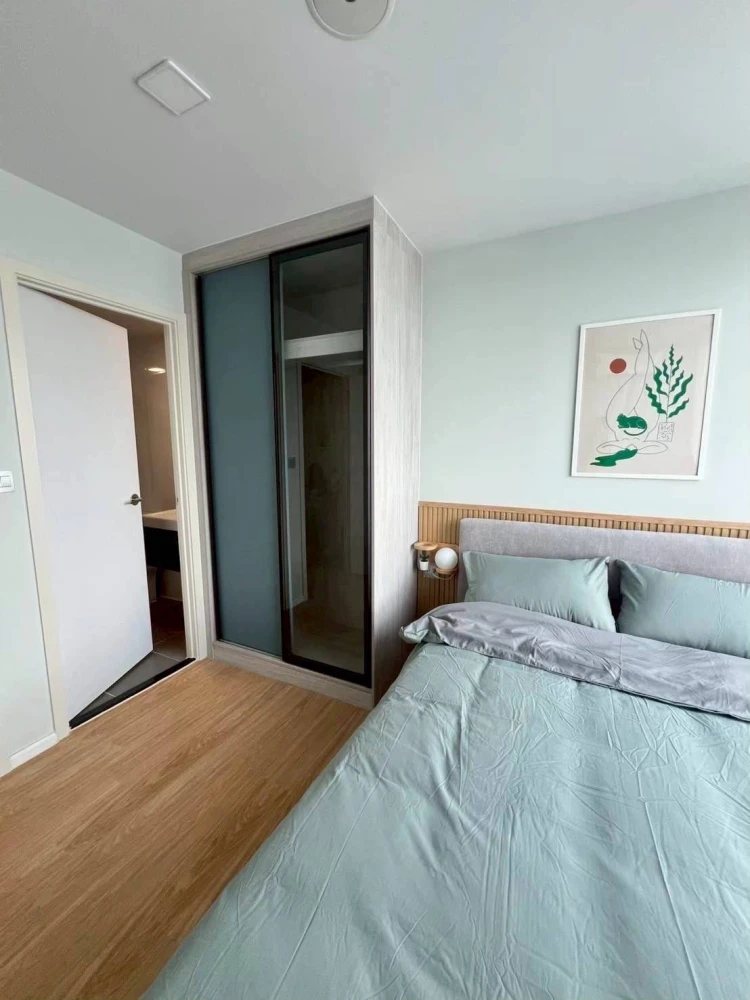 ให้เช่า Atmoz Kanaal Rangsit วิวคลอง (อาคาร C) เฟอร์นิเจอร์ & เครื่องใช้ไฟฟ้าครบ มาแต่ตัวเข้าอยู่ได้เลย