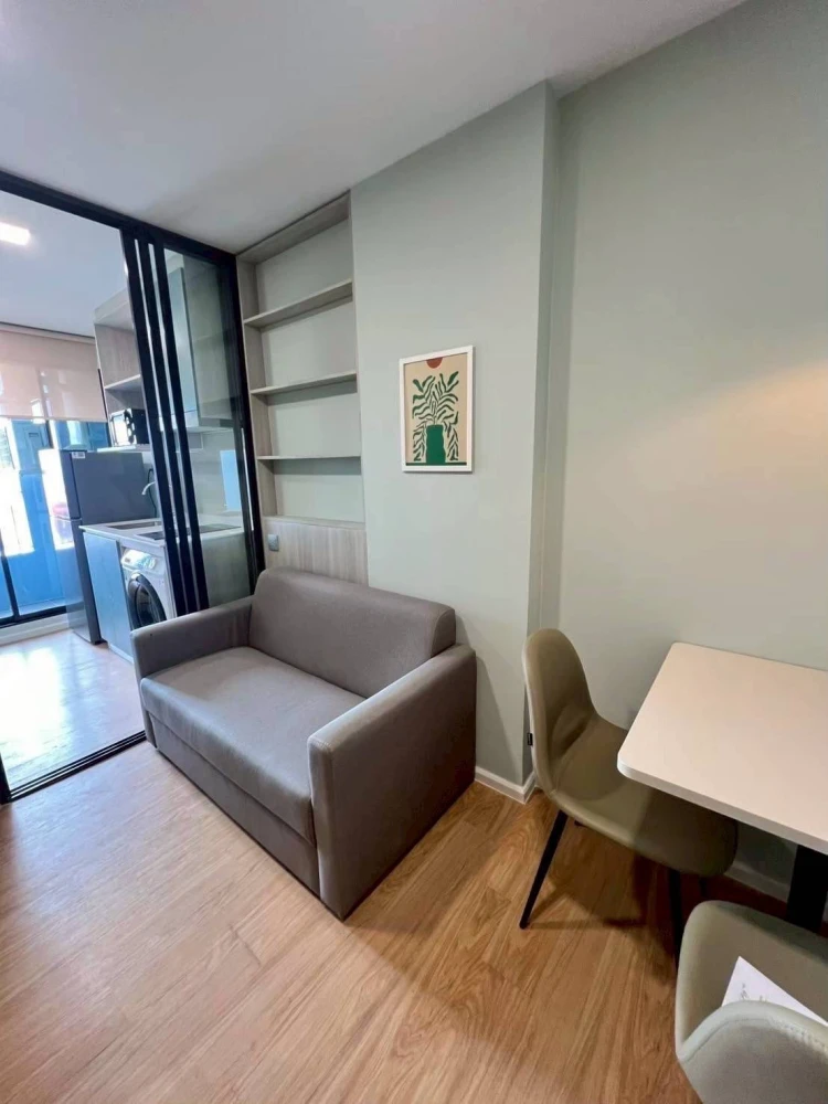 ให้เช่า Atmoz Kanaal Rangsit วิวคลอง (อาคาร C) เฟอร์นิเจอร์ & เครื่องใช้ไฟฟ้าครบ มาแต่ตัวเข้าอยู่ได้เลย