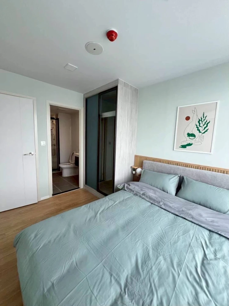 ให้เช่า Atmoz Kanaal Rangsit วิวคลอง (อาคาร C) เฟอร์นิเจอร์ & เครื่องใช้ไฟฟ้าครบ มาแต่ตัวเข้าอยู่ได้เลย