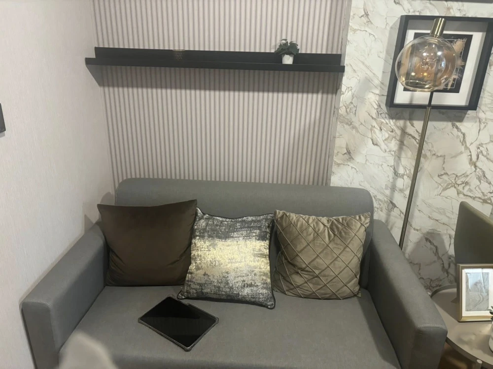 ให้เช่า Atmoz Kanaal Rangsit ห้องชั้น 2 แต่งสวยคุมโทนสุดปัง มาพร้อมเฟอร์ครบครัน จองด่วน