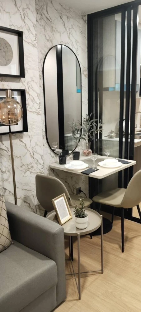 ให้เช่า Atmoz Kanaal Rangsit ห้องชั้น 2 แต่งสวยคุมโทนสุดปัง มาพร้อมเฟอร์ครบครัน จองด่วน