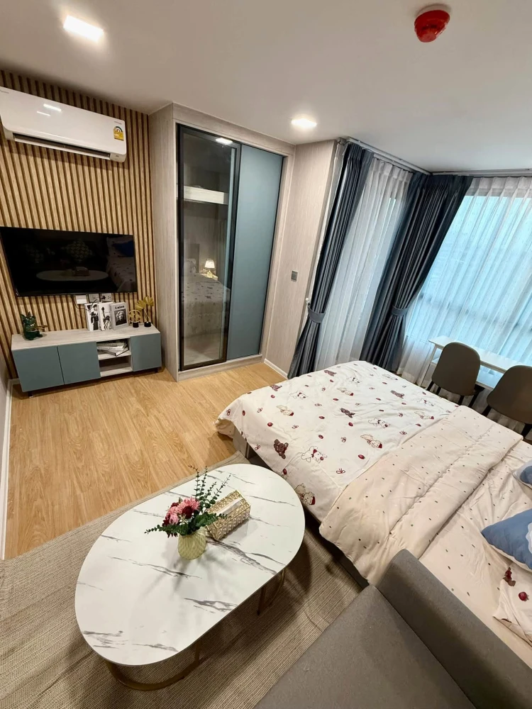 ให้เช่า Atmoz Kanaal Rangsit ห้องตกแต่งสวย น่าอยู่มากๆ เครื่องใช้ไฟฟ้าครบ พร้อมเข้าอยู่แล้วจ้า