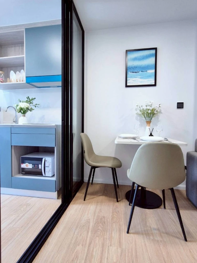 ให้เช่า Atmoz Kanaal Rangsit ห้องน่าอยู่ เฟอร์พร้อม ห้องกว้างอยู่สบาย จองเลย